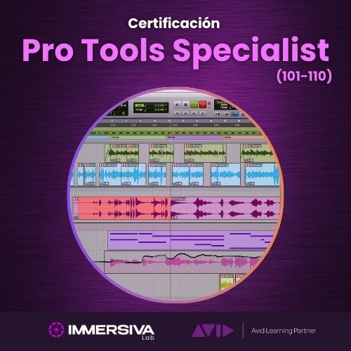 Certificación Pro Tools Specialist 101-110